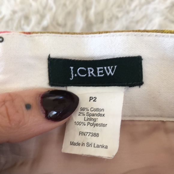 J. Crew petite floral pencil skirt - Picture 5 of 10